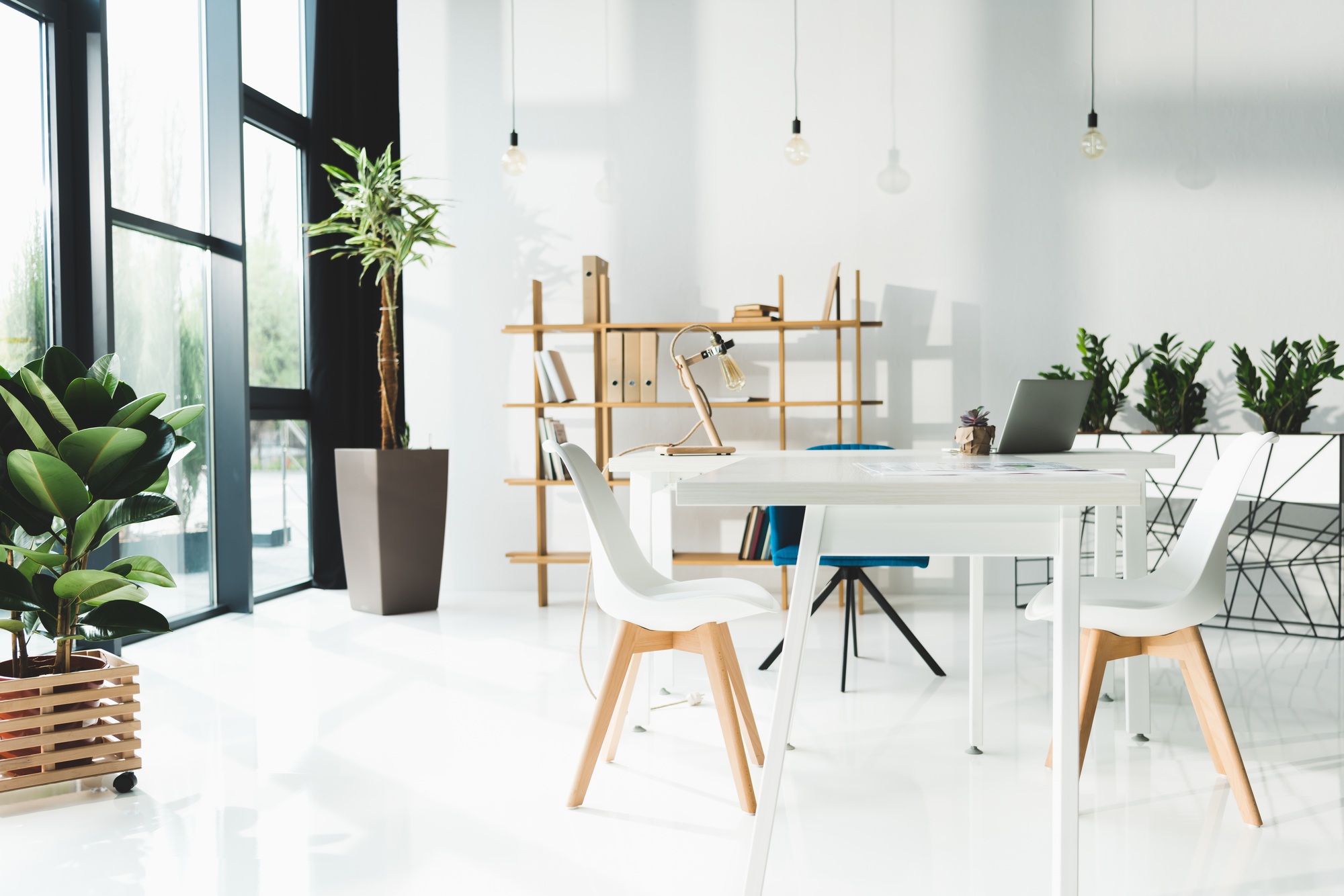 interior of beautiful modern office interior of beautiful modern office